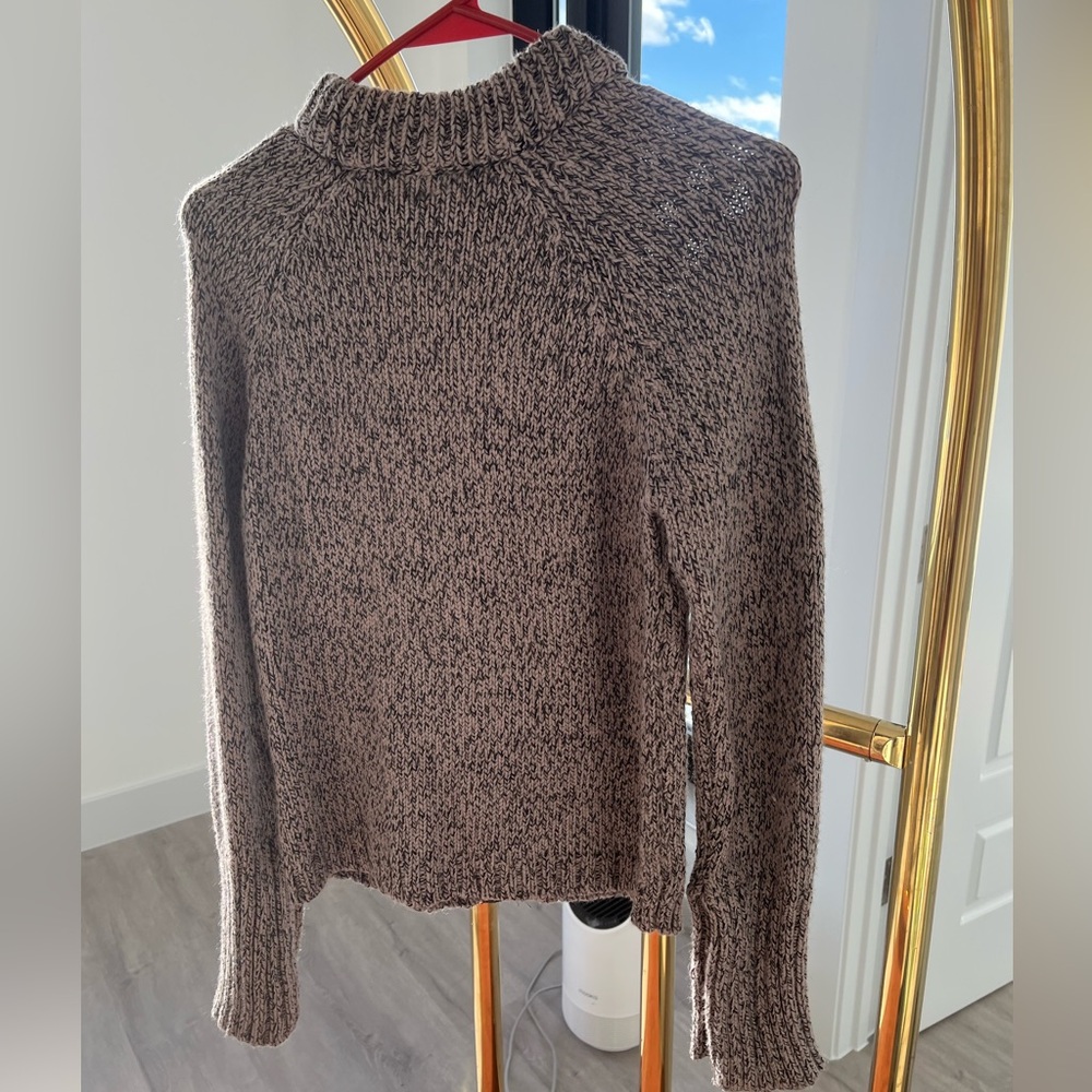 NWOT Zara Asymmetric Button Knit Sweater - Picture 8 of 16